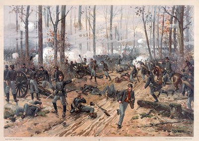 Battle of Shiloh by Thure de Thulstrup